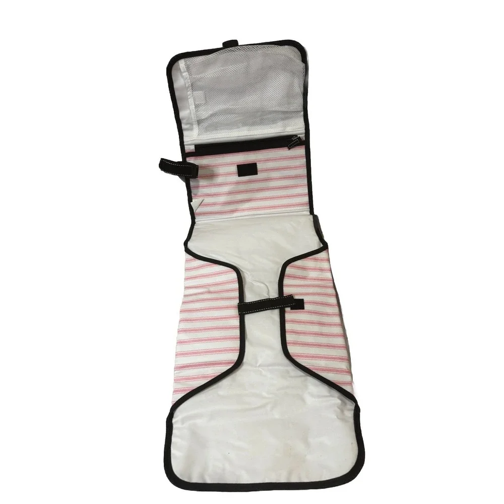 Scout Baby Changing Mat Pink And White Stripe